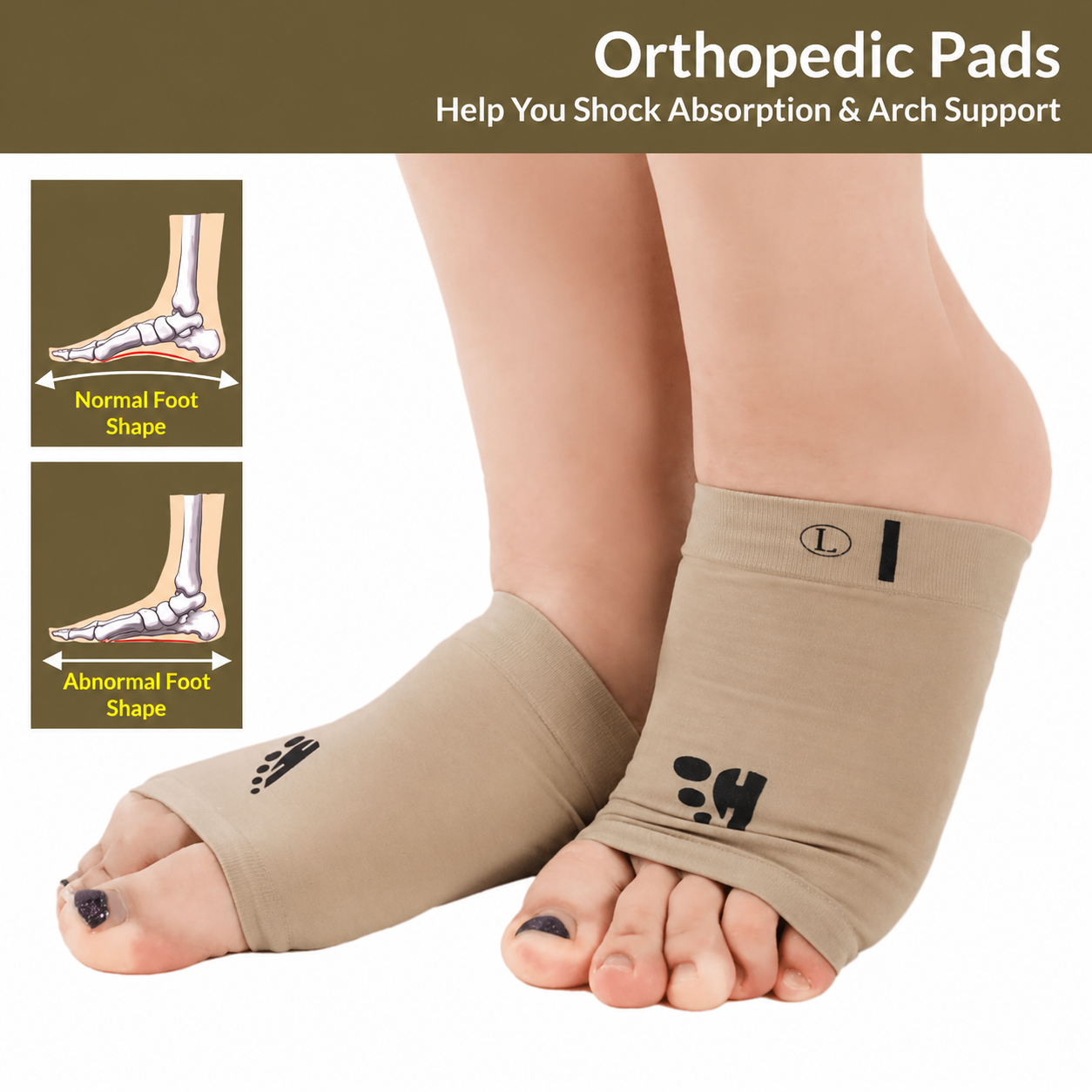 Medial Arch Support Sleeves