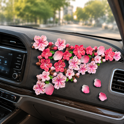 3D Cherry Blossom Car Stickers