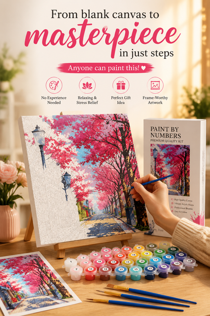 DIY Paint By Numbers Kit🪄