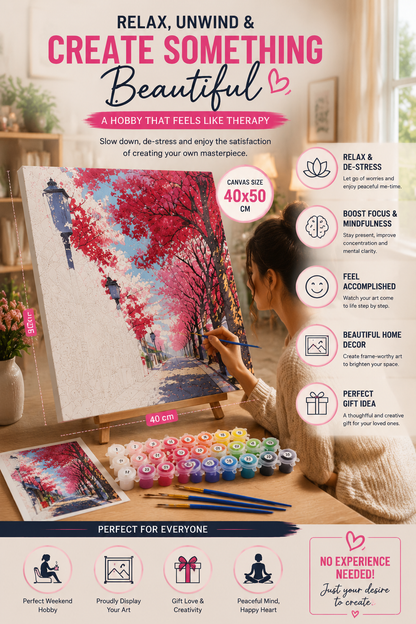 DIY Paint By Numbers Kit🪄