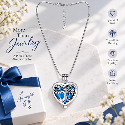 Tree of Life Heart Pendant