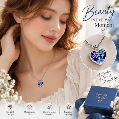 Tree of Life Heart Pendant