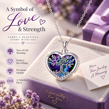 Tree of Life Heart Pendant