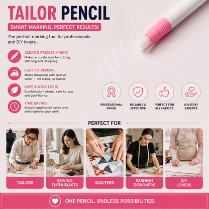 Tailor Pencil – Smart Fabric Marking Tool