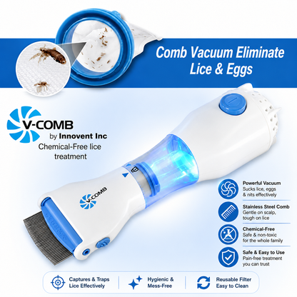 Electric Head Lice Removal Comb