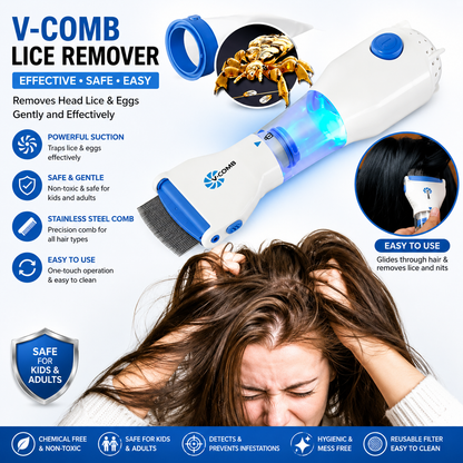 Electric Head Lice Removal Comb