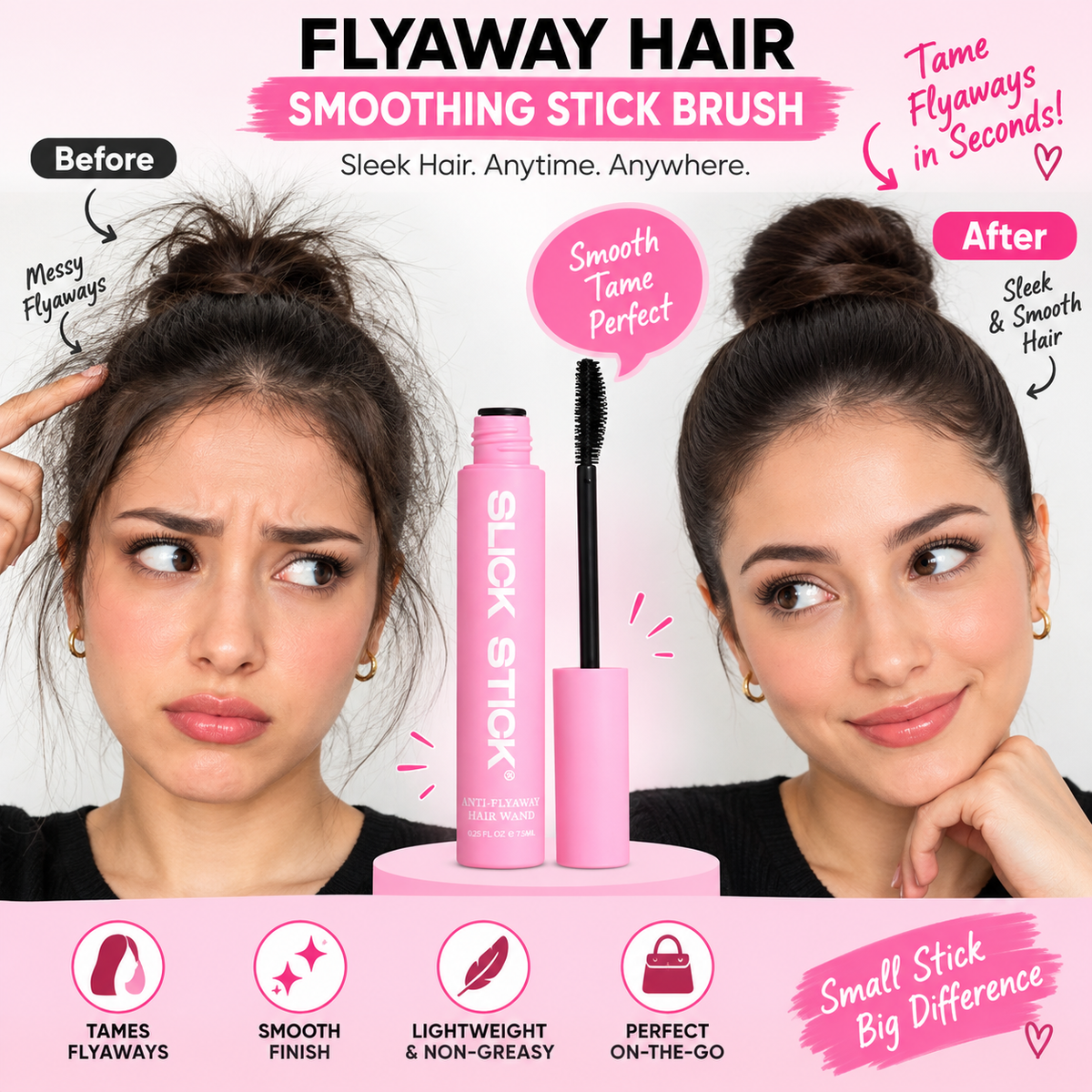 Flyaway Hair Smoothing Stick