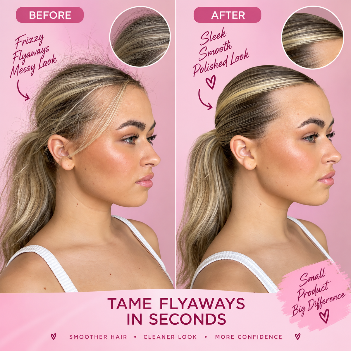 Flyaway Hair Smoothing Stick