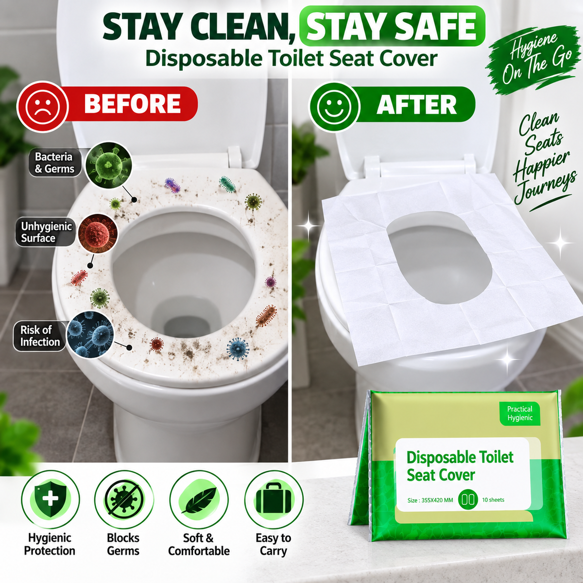 Disposable Toilet Seat Cover