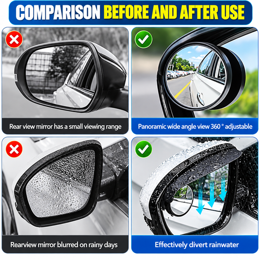 Rainproof 360° Blind Spot Mirror