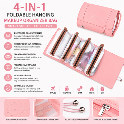 Waterproof 4 in 1 Beauty Storage Bag