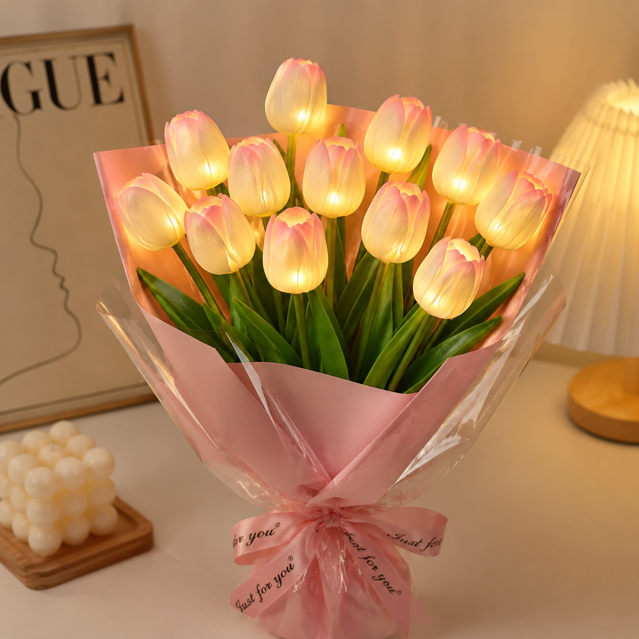 Glowing Tulip Flowers✨