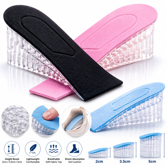 Adjustable Height Increase Insole Cushion