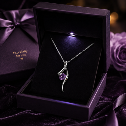 Wavelle | Curve Pendant Necklace