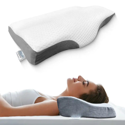 Orthopedic Memory Foam Cervical Pillow for Neck Pain Relief