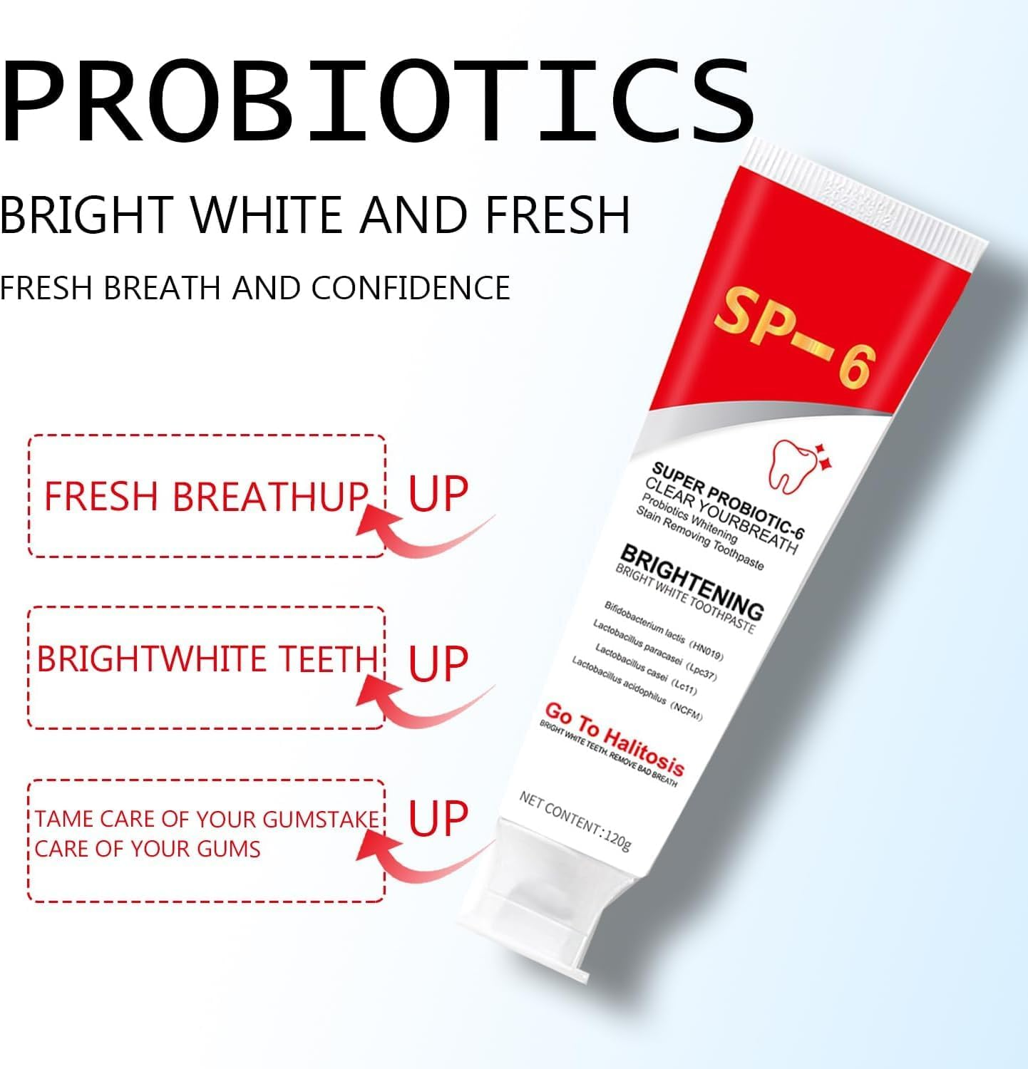 SP-6 Ultra+ Whitening Toothpaste