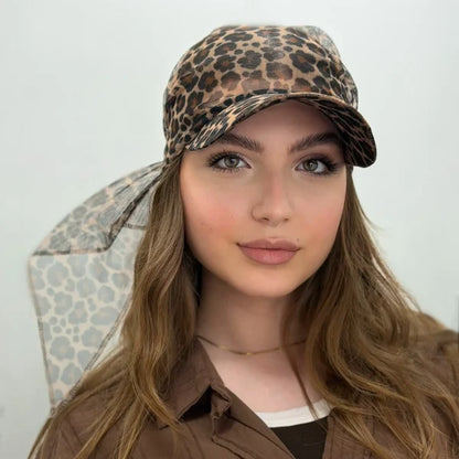 Printed Net Stylish Bucket Cap✨