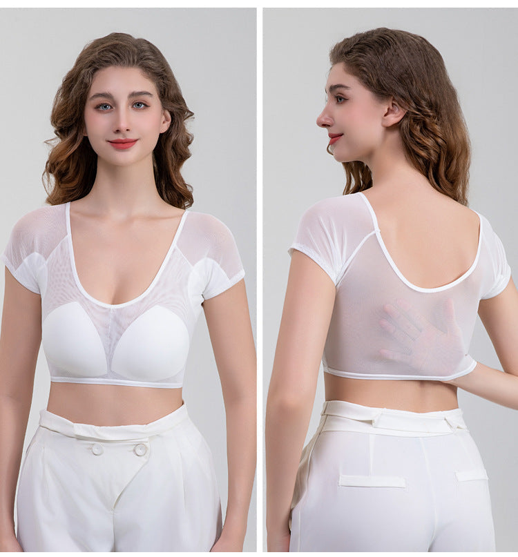 Comfort Base Tank Top with Underarm Sweat Pads
