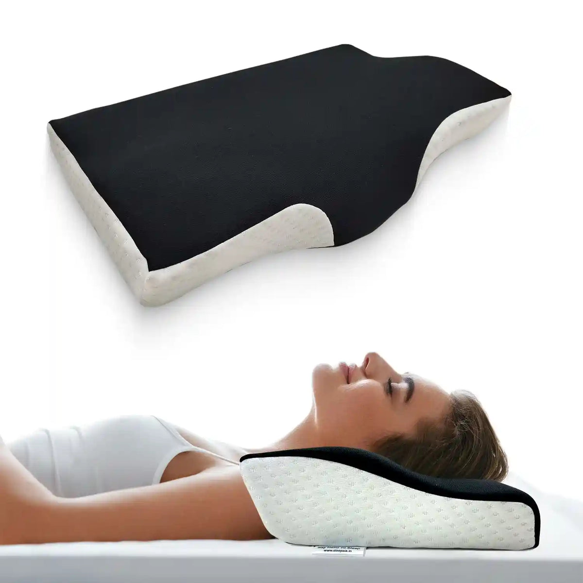 Orthopedic Memory Foam Cervical Pillow for Neck Pain Relief