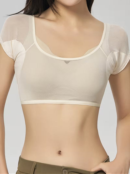 Comfort Base Tank Top with Underarm Sweat Pads