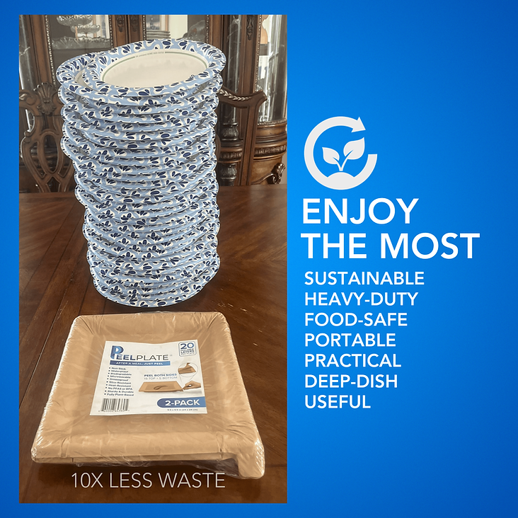 Reusable Disposible Plates