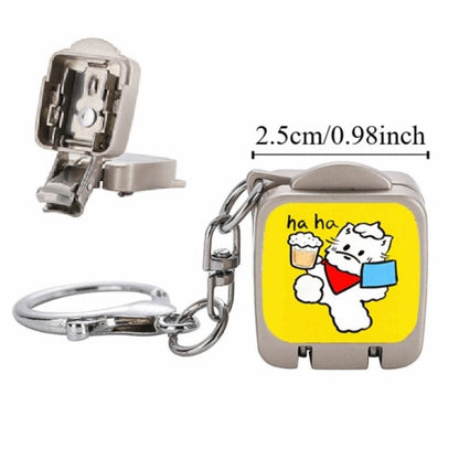 Cute Mini Box Nail Clipper Keychain