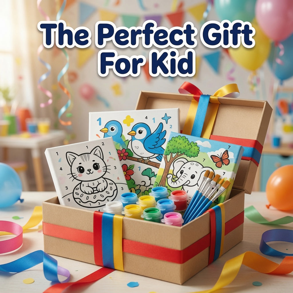 Paint By Number Kit For Kids✨