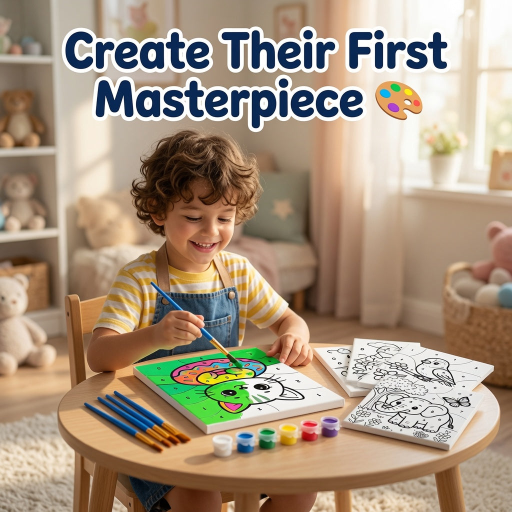 Paint By Number Kit For Kids✨