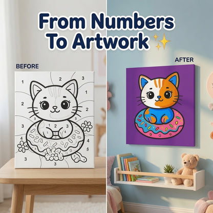 Paint By Number Kit For Kids✨