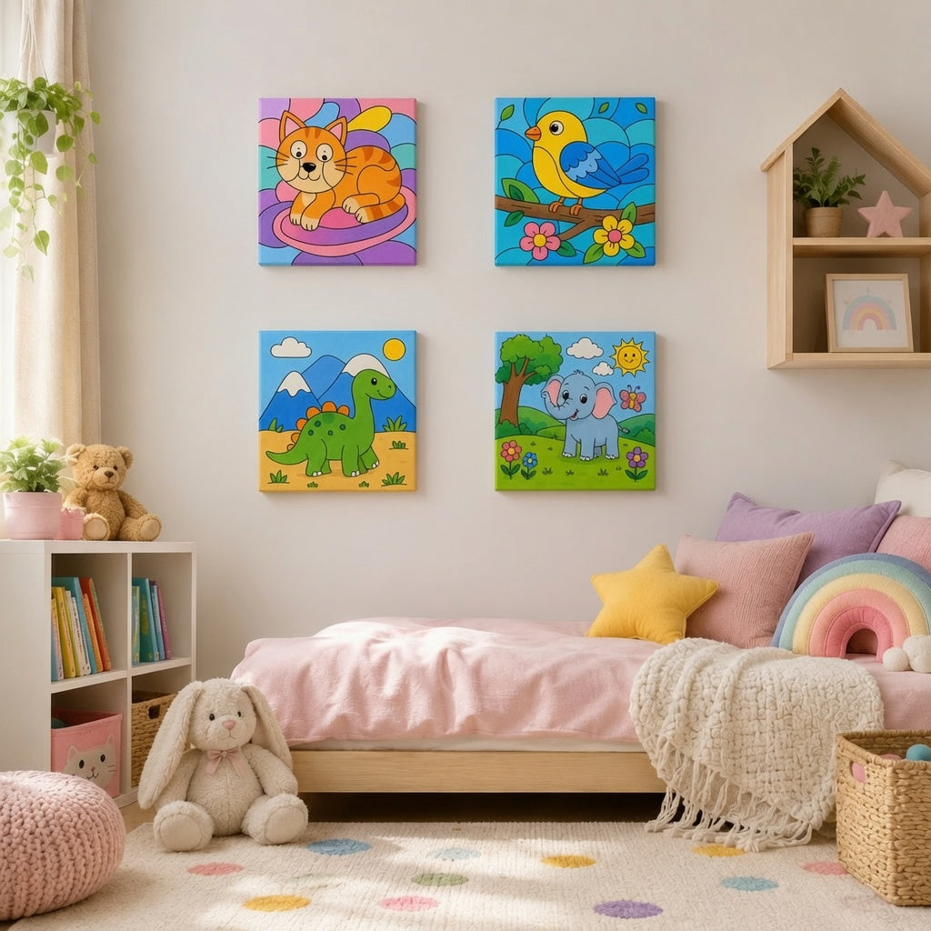 Paint By Number Kit For Kids✨