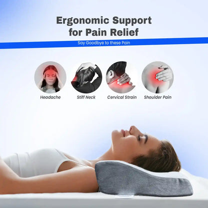 Orthopedic Memory Foam Cervical Pillow for Neck Pain Relief