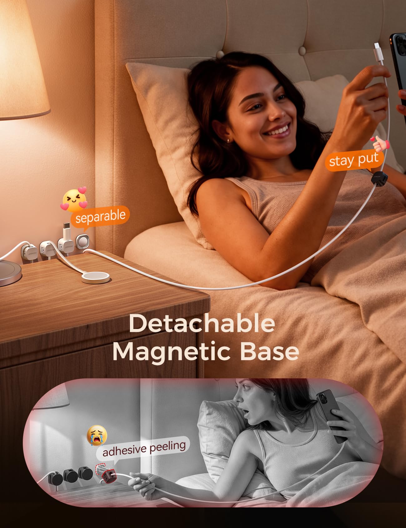 Detachable Magnetic Cords