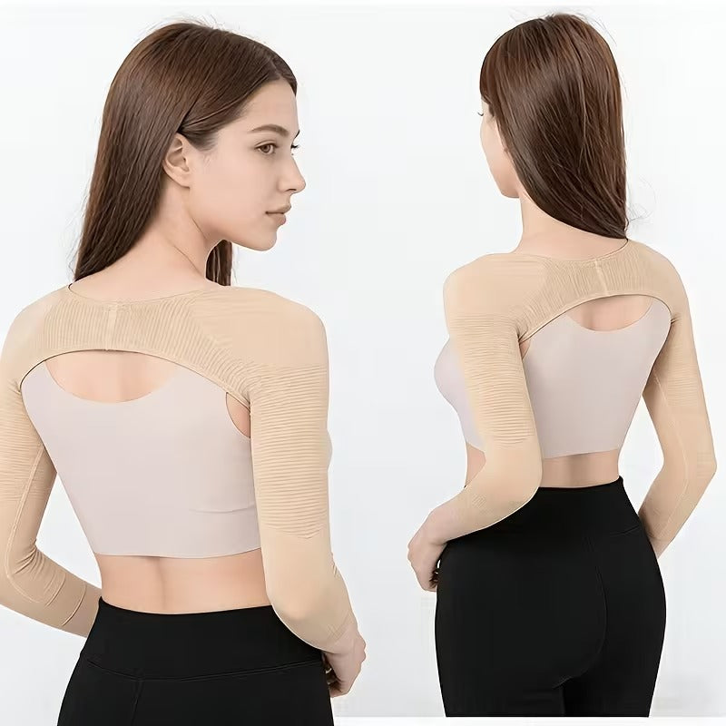 Sweat Slim Arm Shaping & Posture Support Top