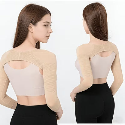Sweat Slim Arm Shaping & Posture Support Top