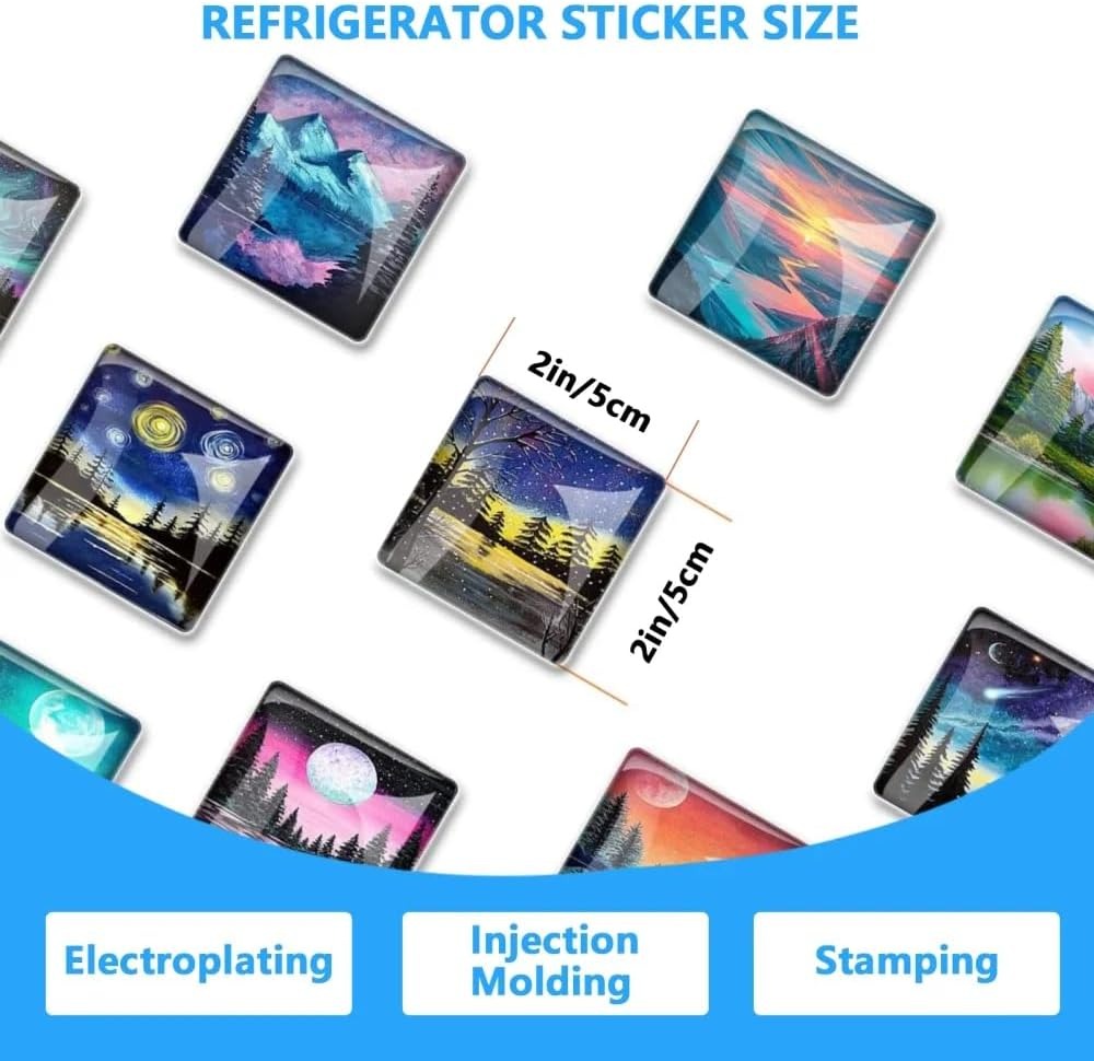 2 in 1 DIY Magnet Maker & Fridge Decor Kit