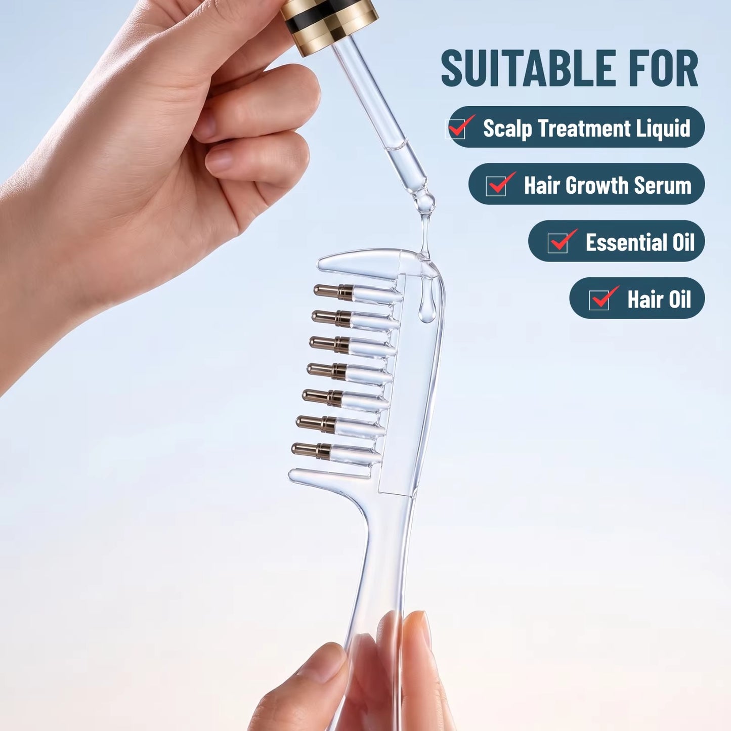 2 in 1 Scalp Massage & Hair Care Comb