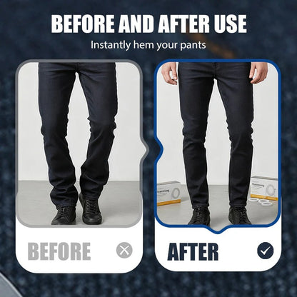 Washable hem tape for trousers
