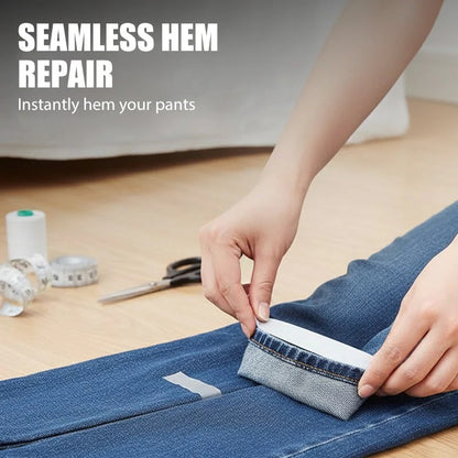 Washable hem tape for trousers