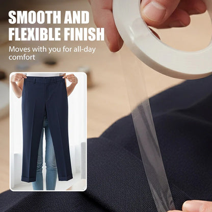 Washable hem tape for trousers