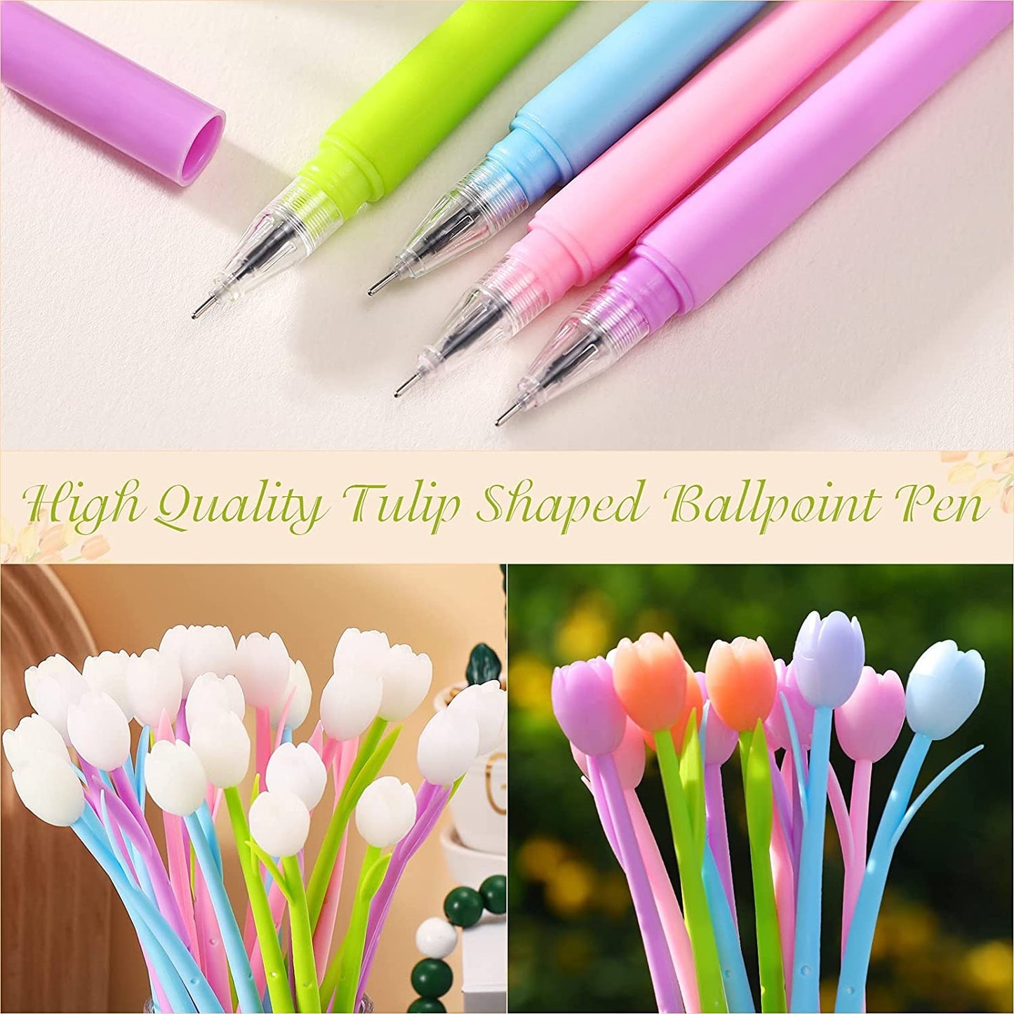 Magic Bloom Tulip Ballpoint Pens