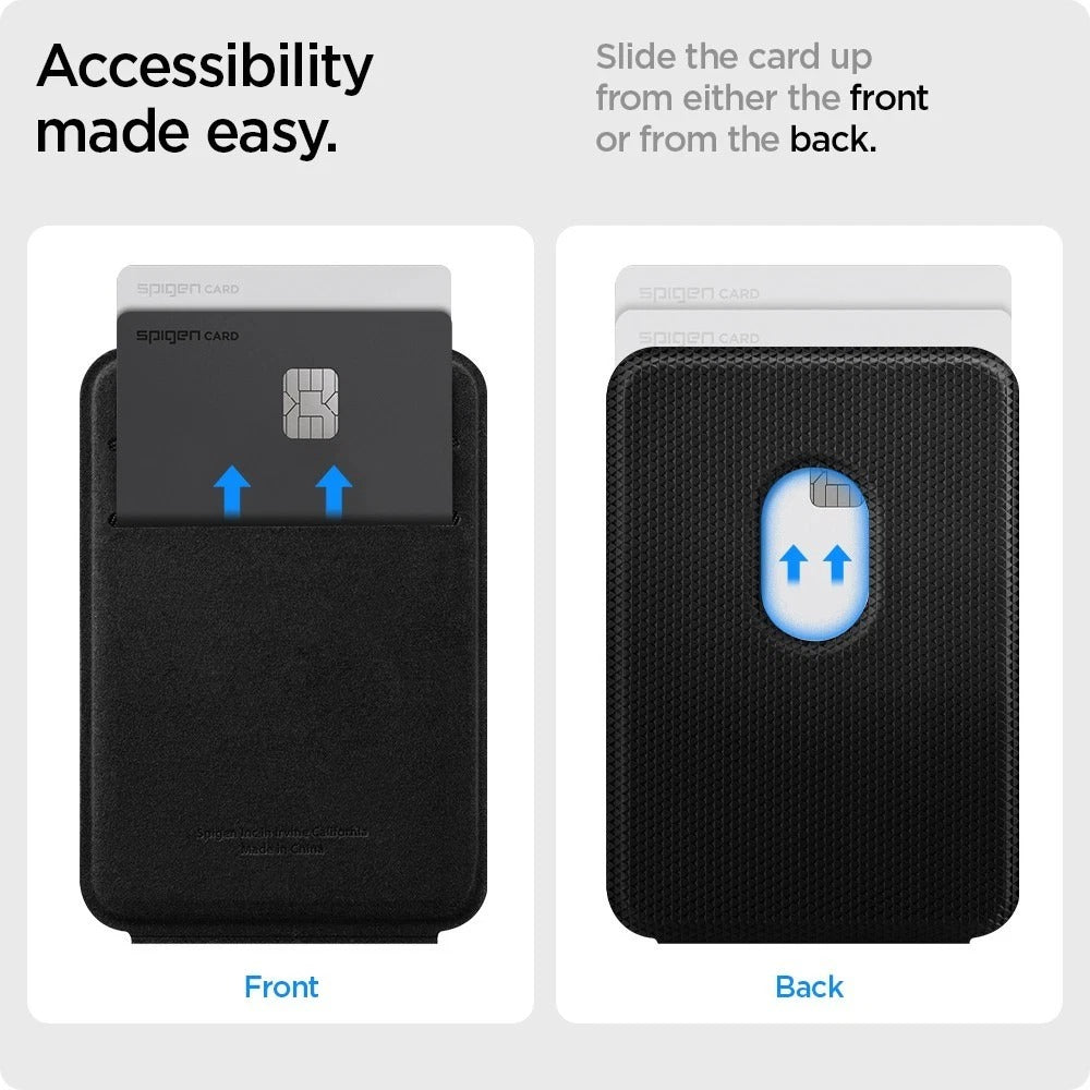 Portable Magnetic Card Holder Wallet With Mobile Stand