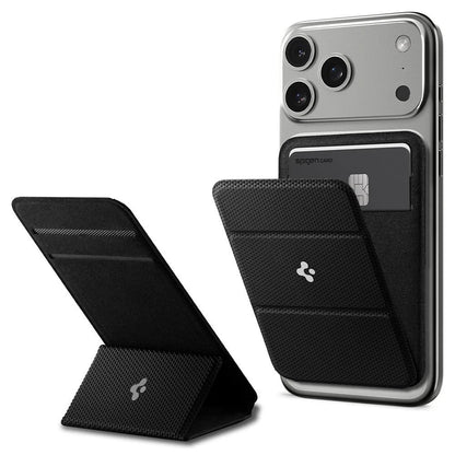 Portable Magnetic Card Holder Wallet With Mobile Stand