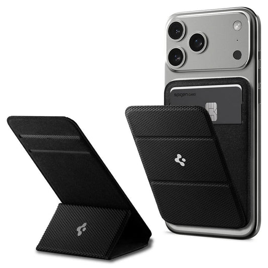 Portable Magnetic Card Holder Wallet With Mobile Stand