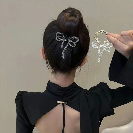 🔥Bow light luxury premium feeling hairpin