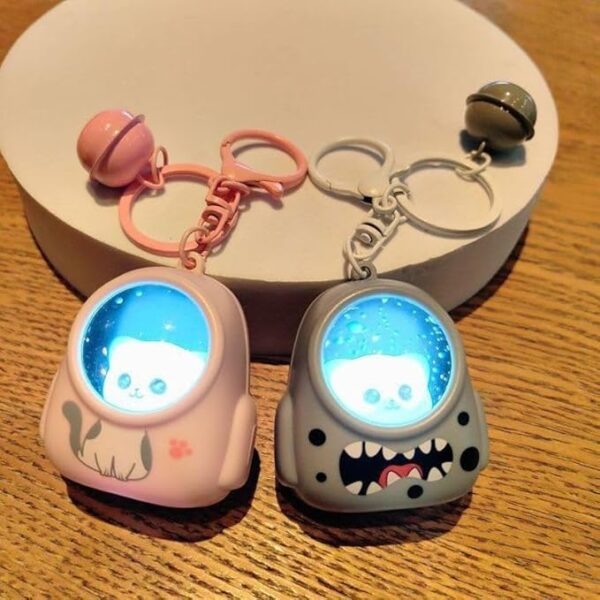 🐈Cute Cat Mini Keychain Flashlight