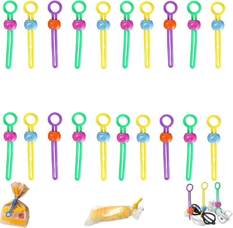 Elastic Food Bag Sealer Strap