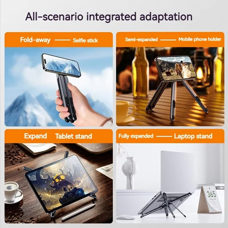 Metallic Portable Stand for Laptop/iPhone/iPad | Magsafe Compatible