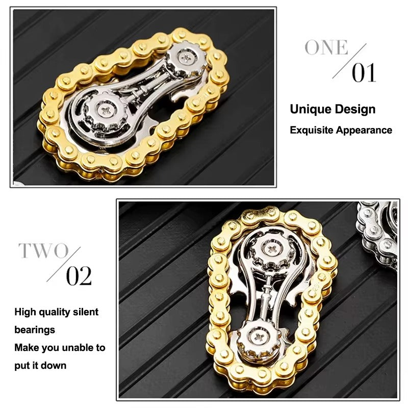 Metal Fidget Gear Spinner