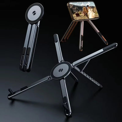 Metallic Portable Stand for Laptop/iPhone/iPad | Magsafe Compatible