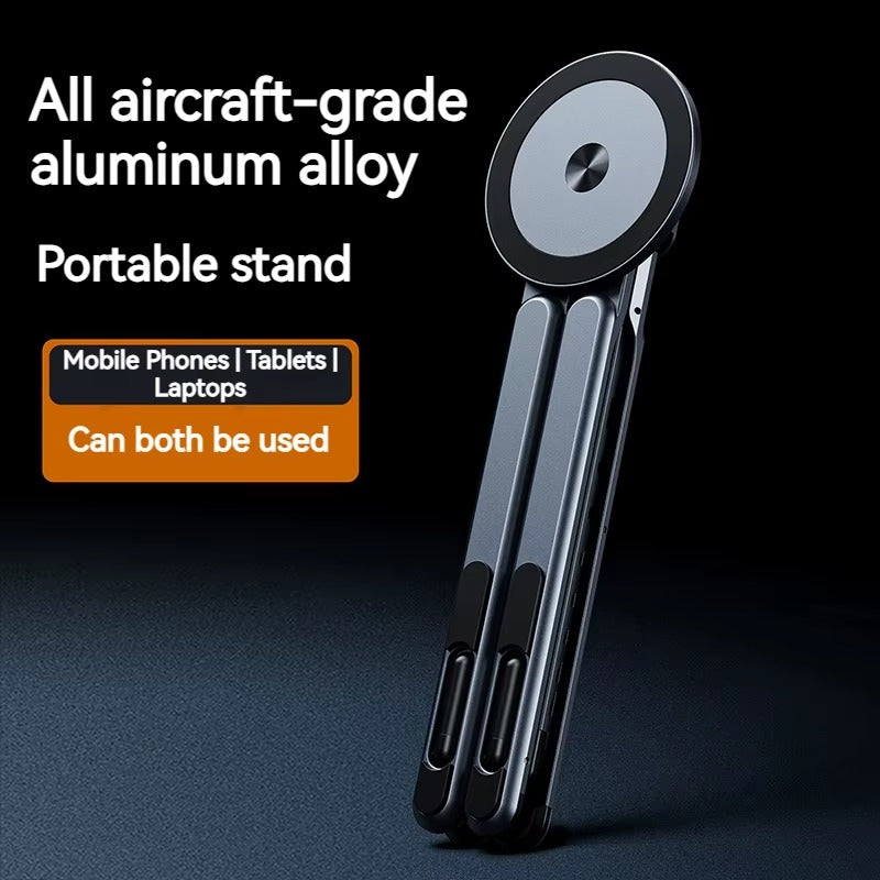 Metallic Portable Stand for Laptop/iPhone/iPad | Magsafe Compatible